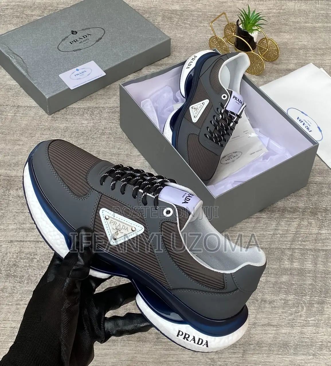 Bigger Exclusive Prada Unisex Sneakers