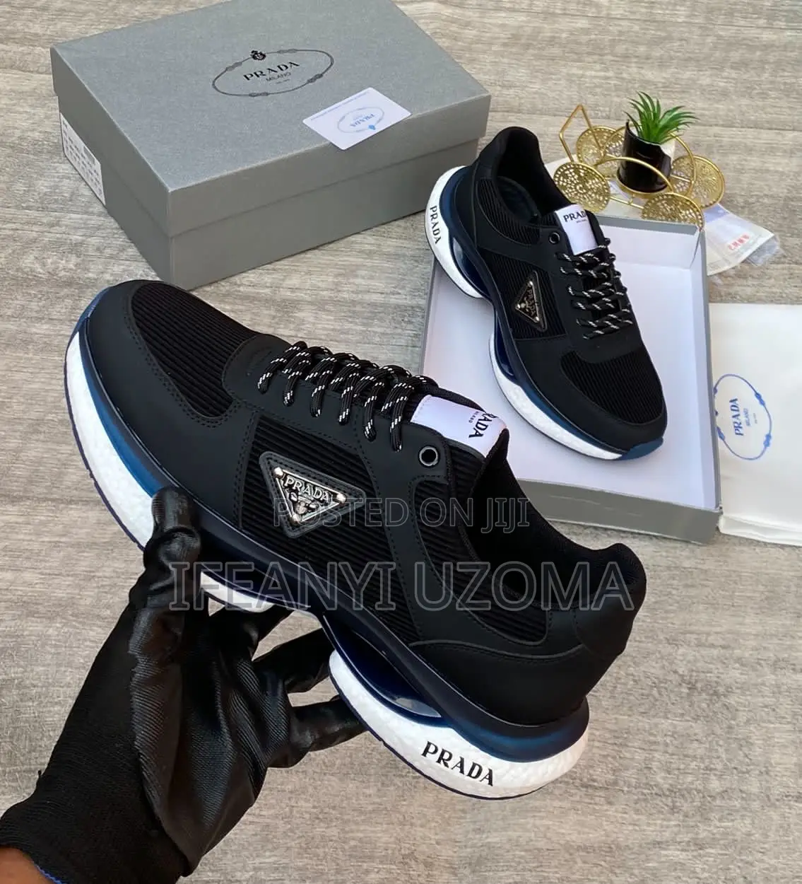 Bigger Exclusive Prada Unisex Sneakers