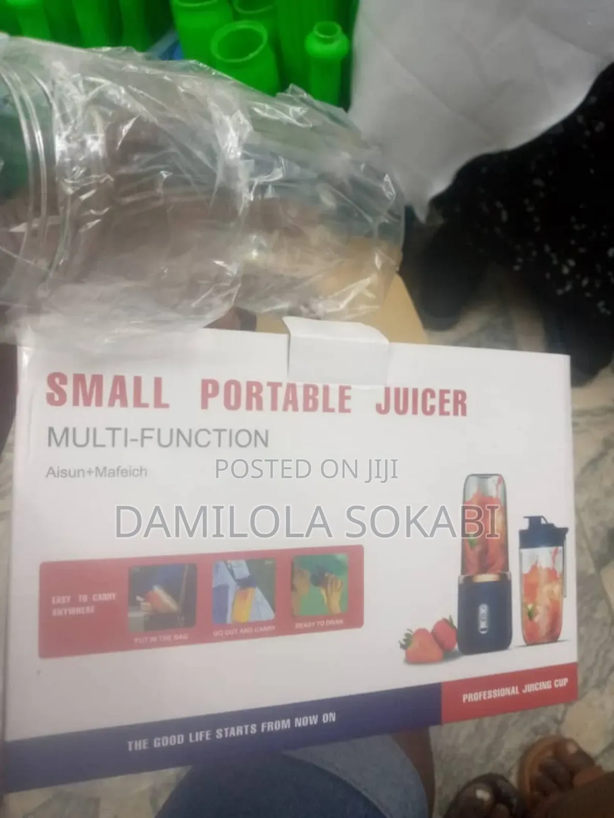 2 in 1 Portable Juicer