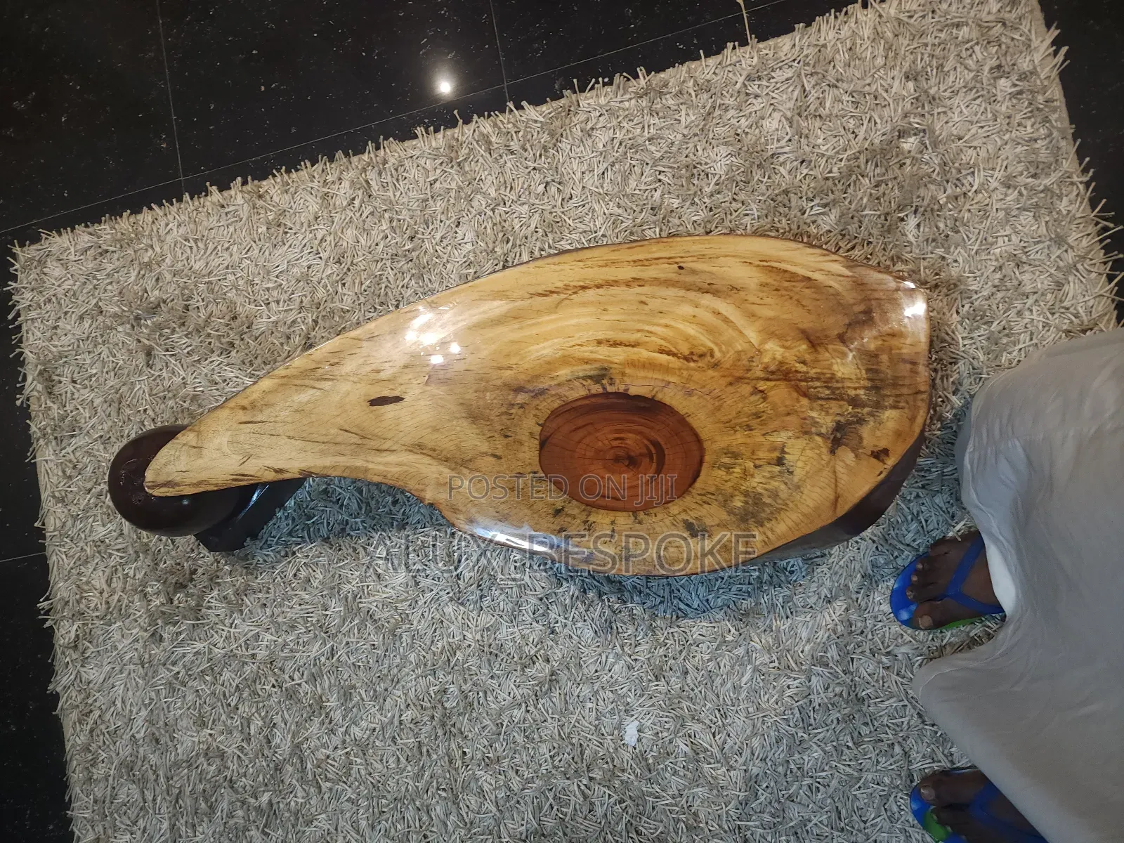 Custom Made Solid Wood Coffee Table