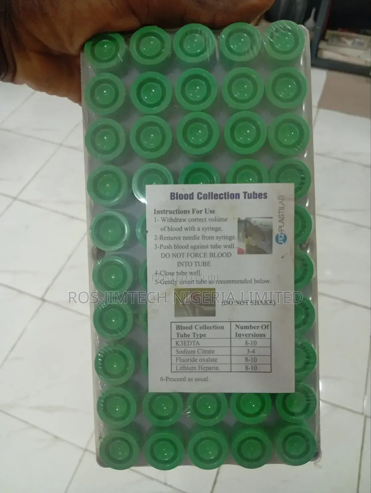 Blood Collection Tube