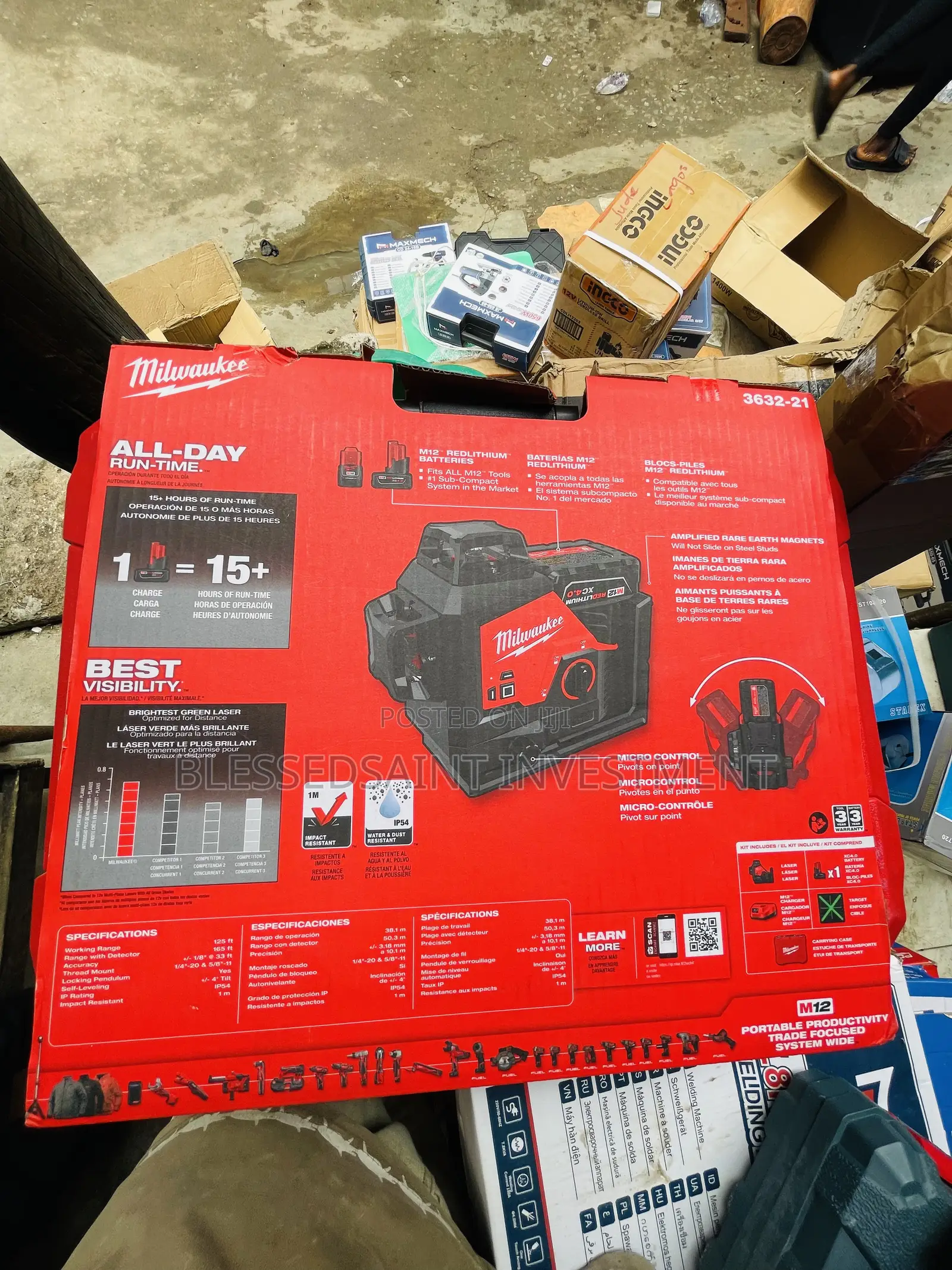 Milwaukee 12 Lines Laser Level