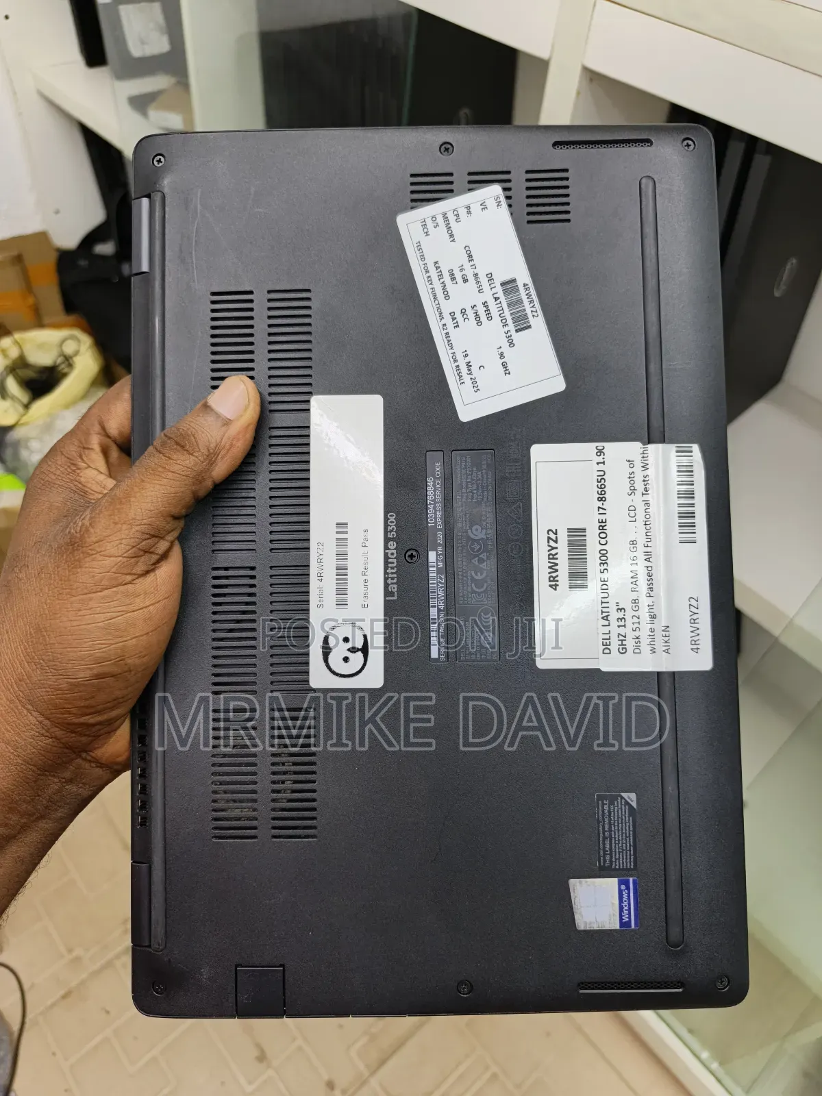 Laptop Dell Latitude 5300 8GB Intel Core I5 SSD 256GB