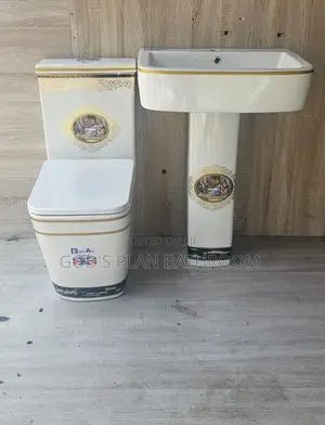 Executive Colorful Wc With Basin