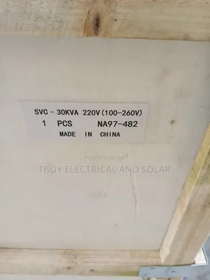 30kva SVC Single Phase Jordy Ele Stabilizer