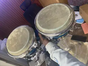 Bongo Drum Big Size Blue Color