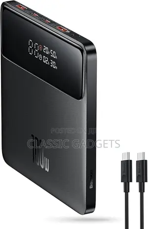 Baseus Blade High Power Digital Display Power Bank 20000mah 100w