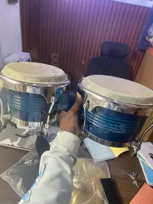 Bongo Drum Big Size Blue Color