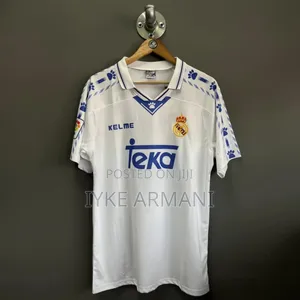 Real Madrid White Retro Jersey