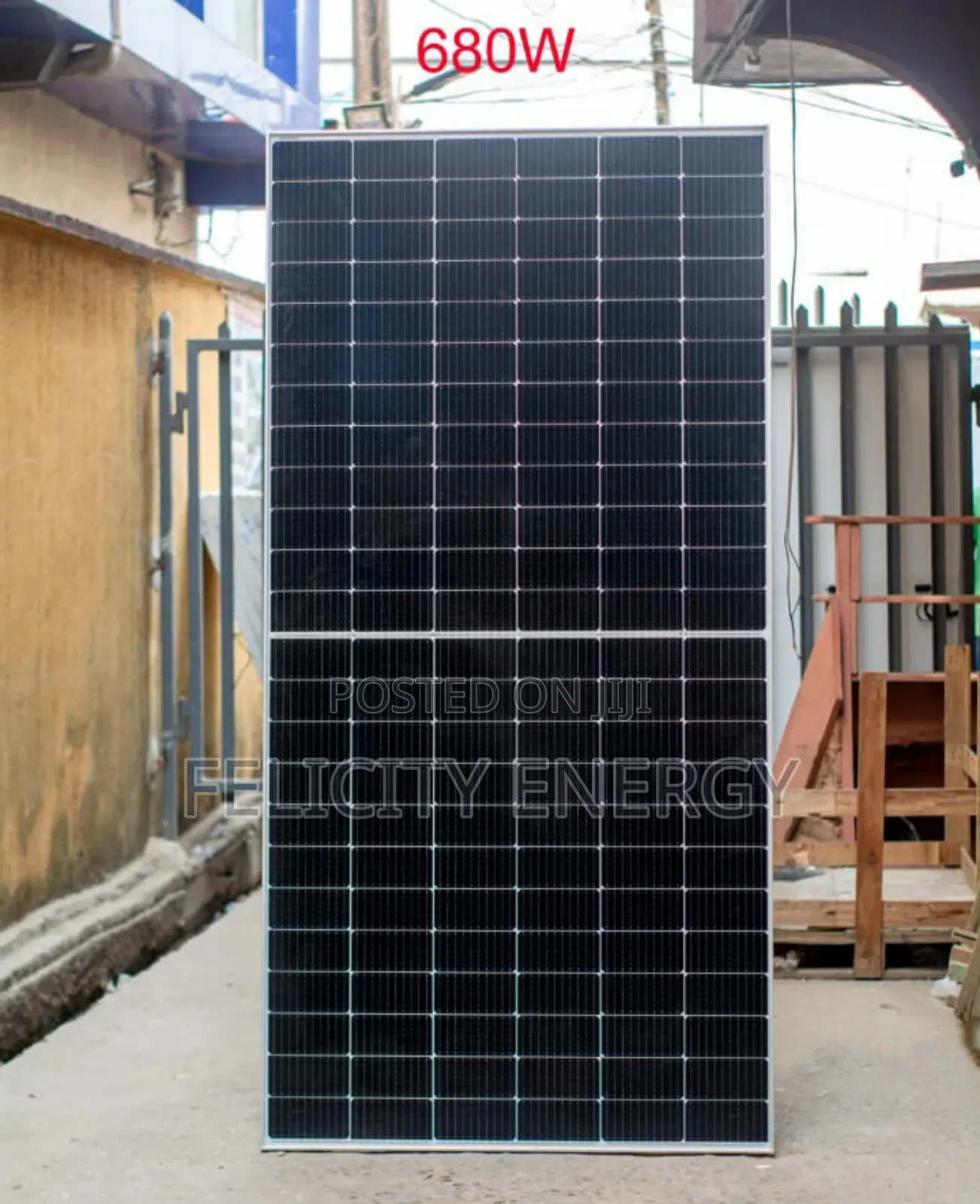 700watt Longi Solar Panel 144 Cells ( Halfcut)