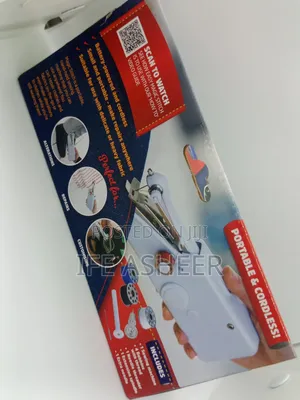 Portable And Cordless Handheld Sewing Machine