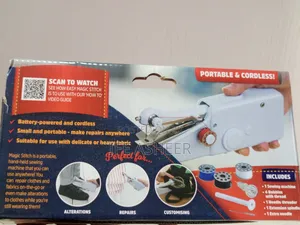 Portable And Cordless Handheld Sewing Machine