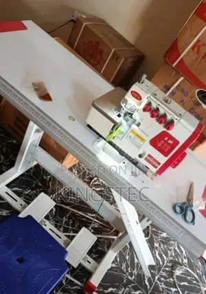Brand New Kecil Kc-747d Industrial Overlock Sewing Machine – 4 Thread