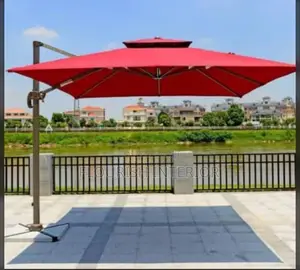 High Quality Imported Outdoor Umbrella With Marble Base