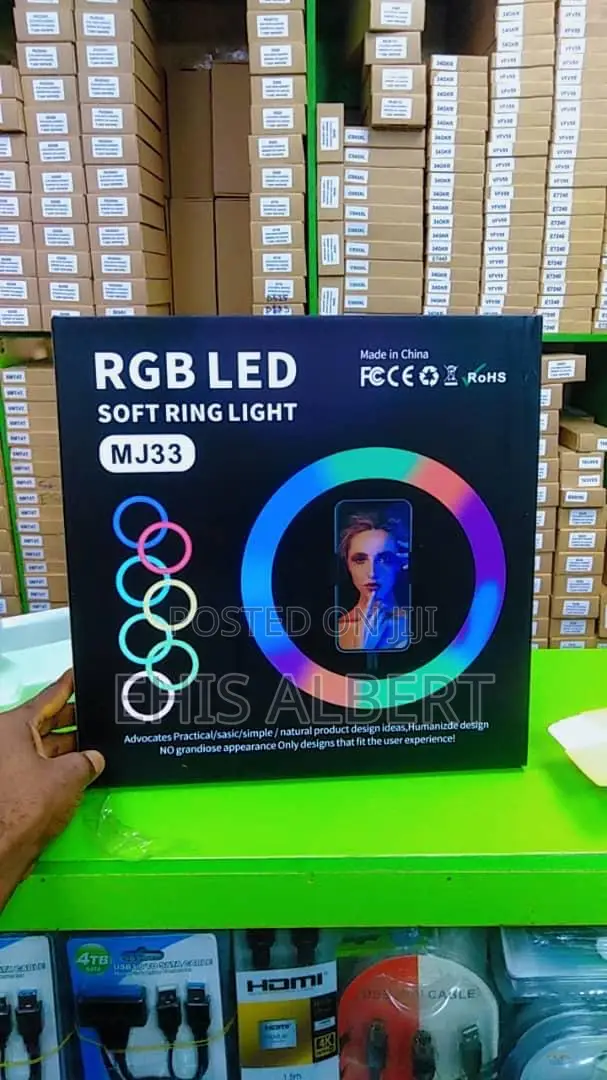 Mj33 RGB Led Soft Ring Light
