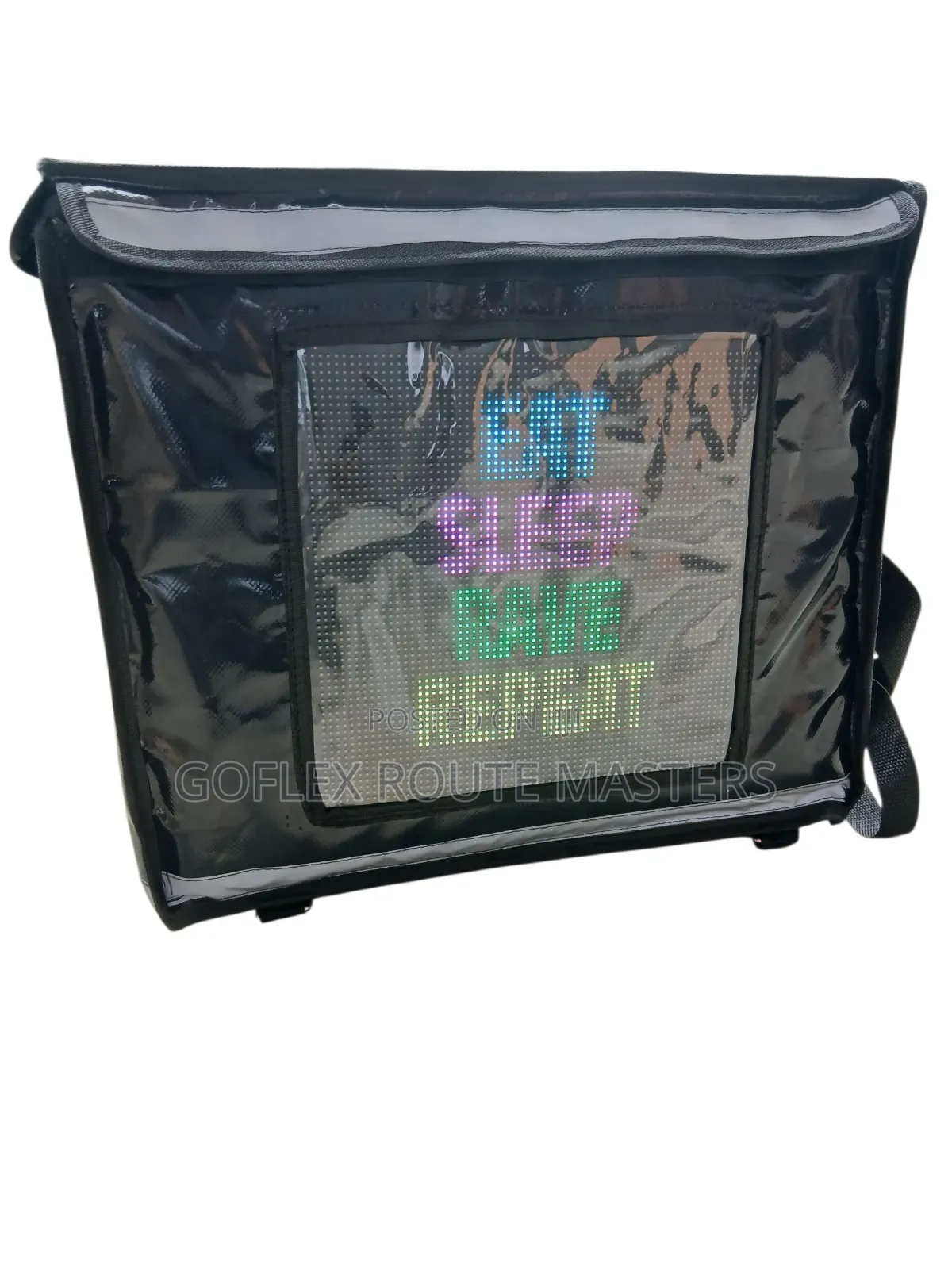 Three Phase Led Display Insulated Delivery Bag
