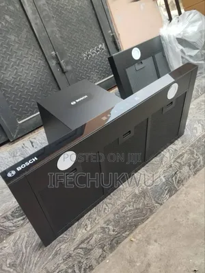 Bosch Inverter (Black Mirror Face) Automatic Heat Extractor 60x90cm