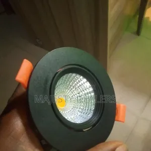 Led Spot Light Double Spot Lights in Tricolor 7w Warm White Black
