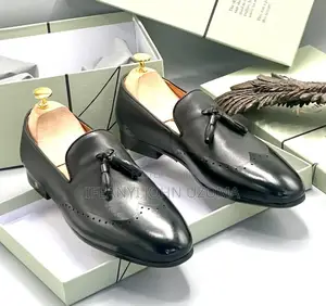 Big Richwanaz Brown and Black Shoe