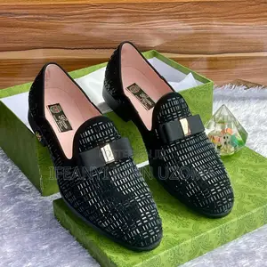 Big Gucci Black Luxury Men Shoe
