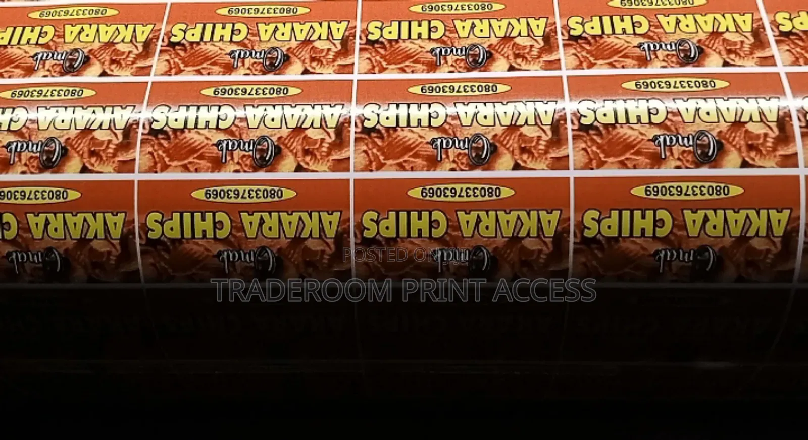 Packaging Label Printing, Sav Sticker, Transparent Sticker, Uv Print