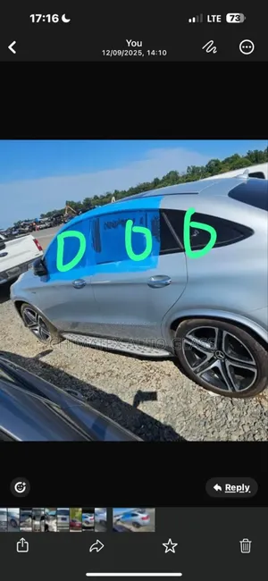 Benze Gle43 Coupe 2017 Door Glass & Vent Available