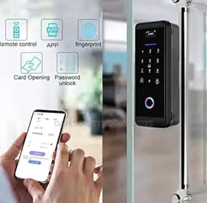 Tuya Smart Glass Door Lock for Office