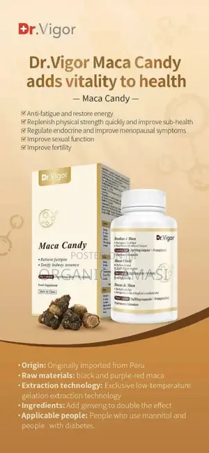Dr. Vigor Maca Candy Natural Vitality Booster