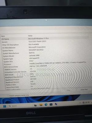 Laptop Dell Latitude 5480 8GB Intel Core i7 SSD 256GB
