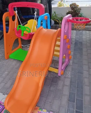 Kids Slide With Swing Sets