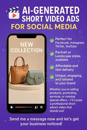 Ai-Generated Short Video Ads for Social Media