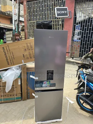 < Hisense Rd-35dcb> Refrigerator With Dispenser (264l) Silver