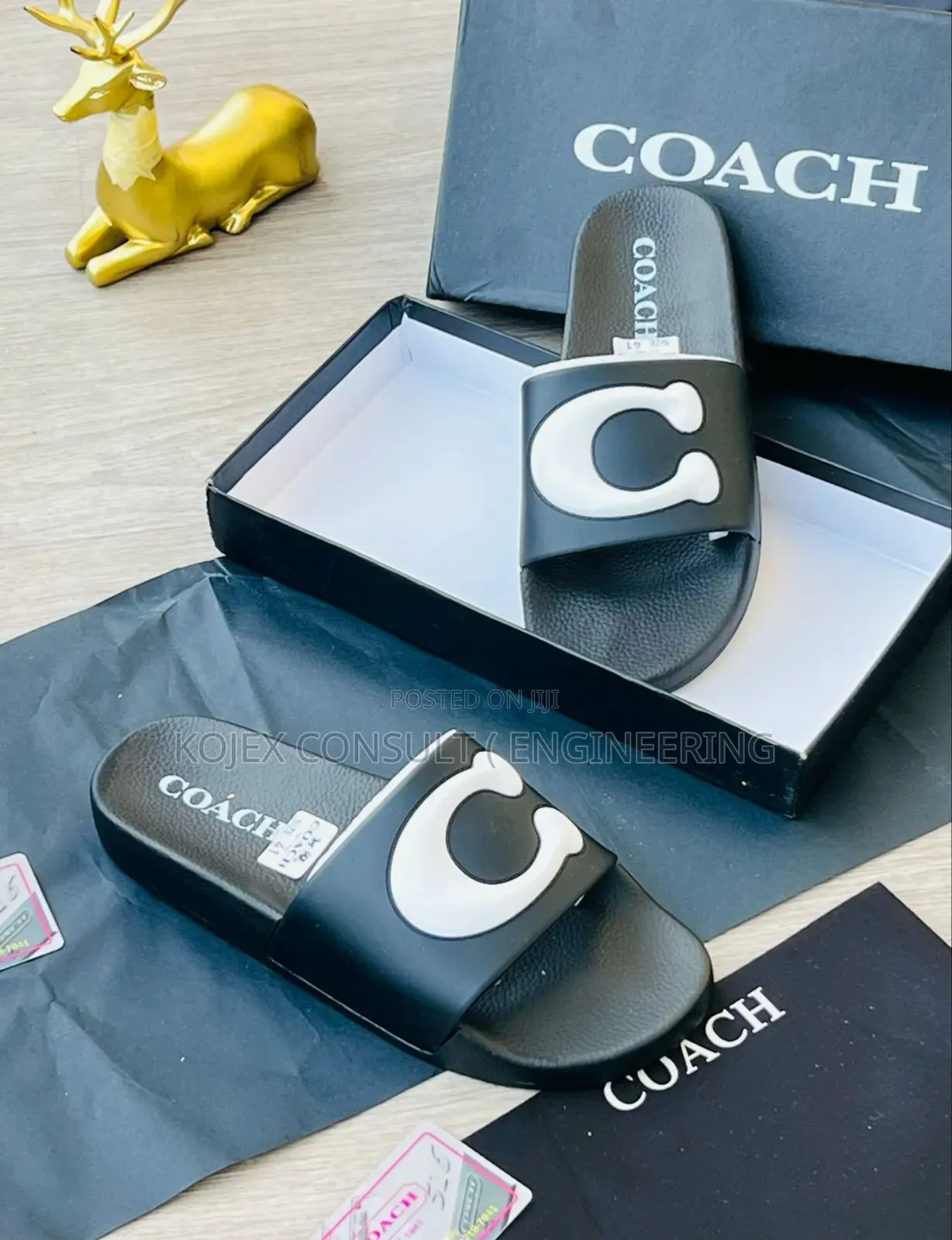 Coach Comfy Slides