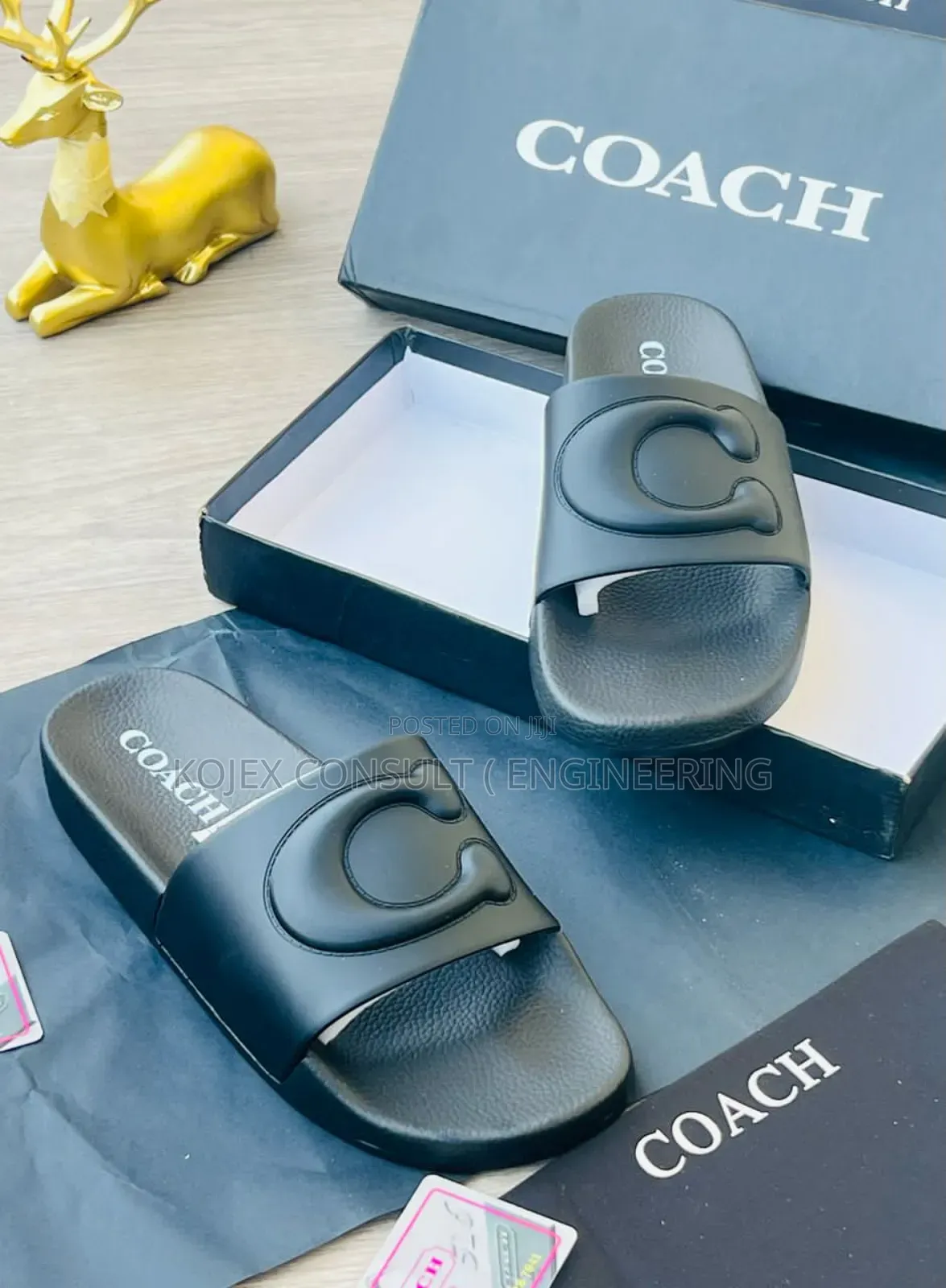 Coach Comfy Slides