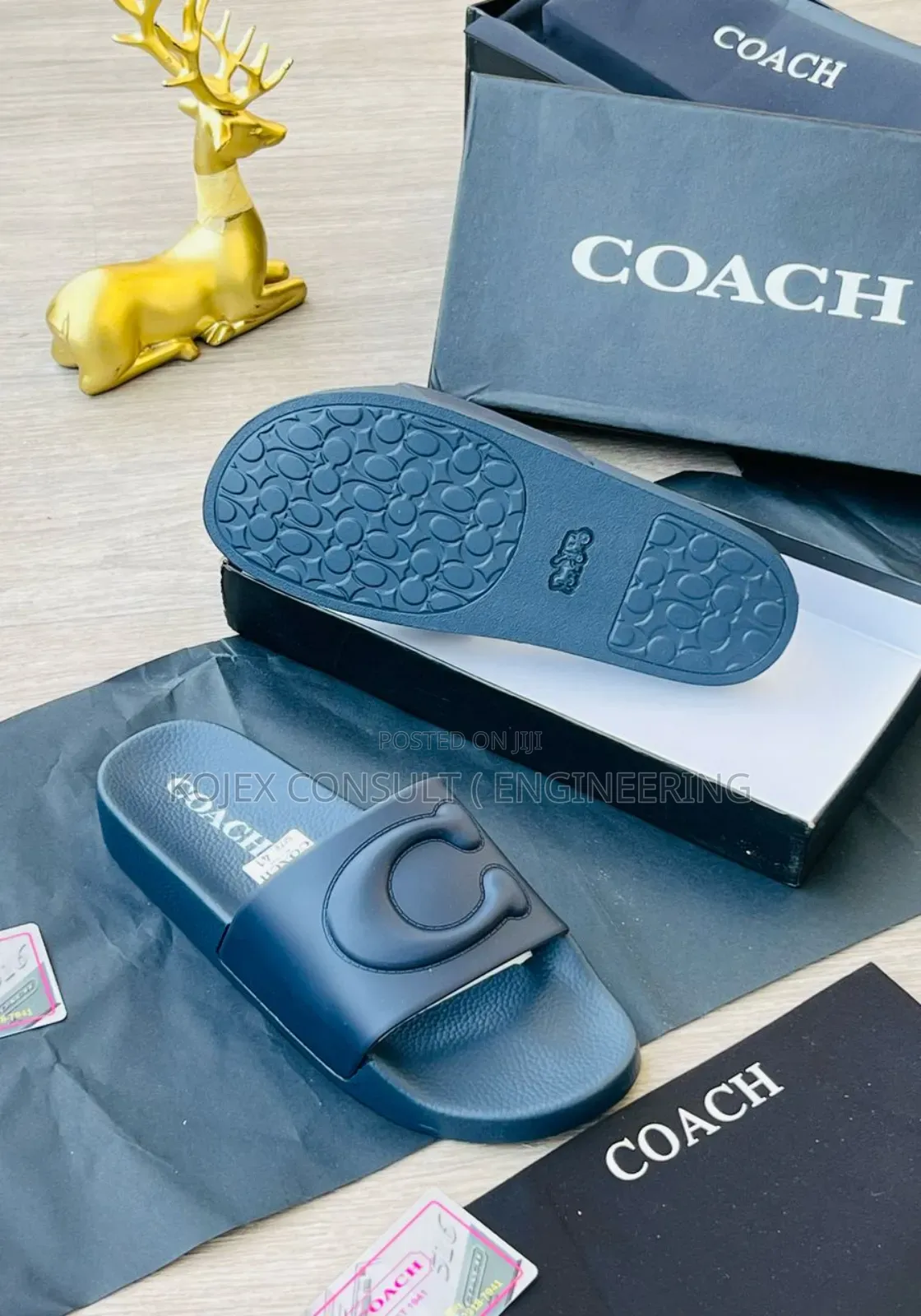 Coach Comfy Slides