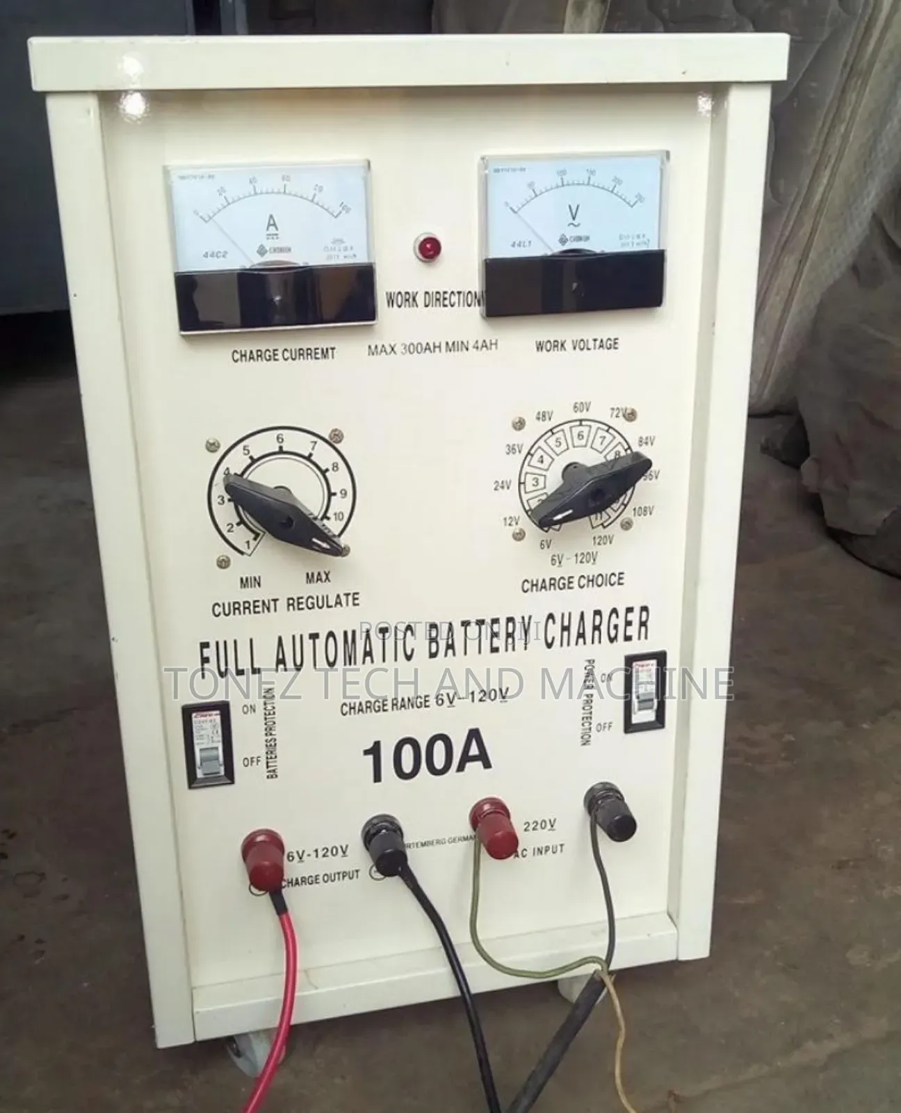 100amps 120volts Full Automatic Battery Charger
