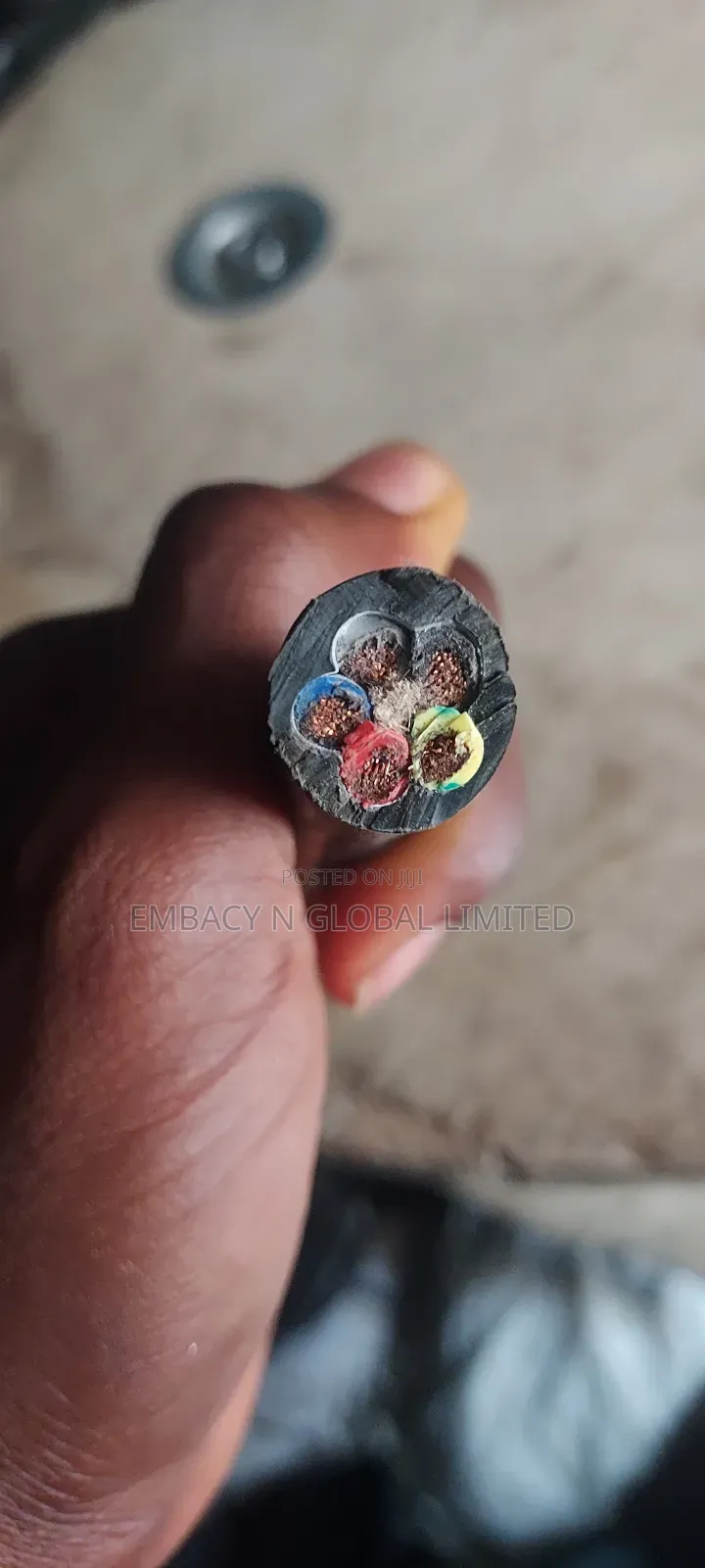 6mm 5core Flexible Cable Pure Copper