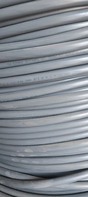 1.5mm 6core Flexible Control Cable