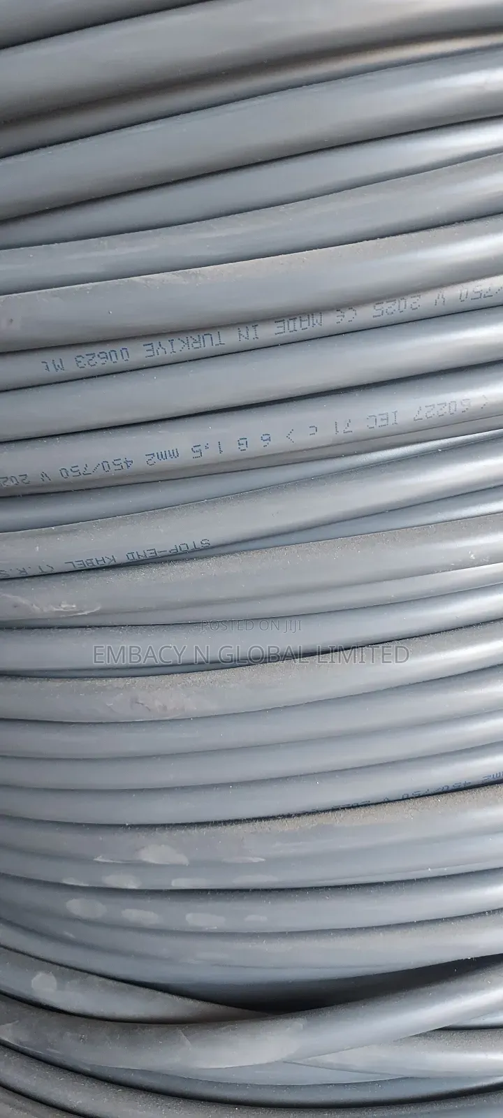 1.5mm 6core Flexible Control Cable