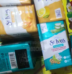 St. Ives Scrub Soap (X4 Bars)