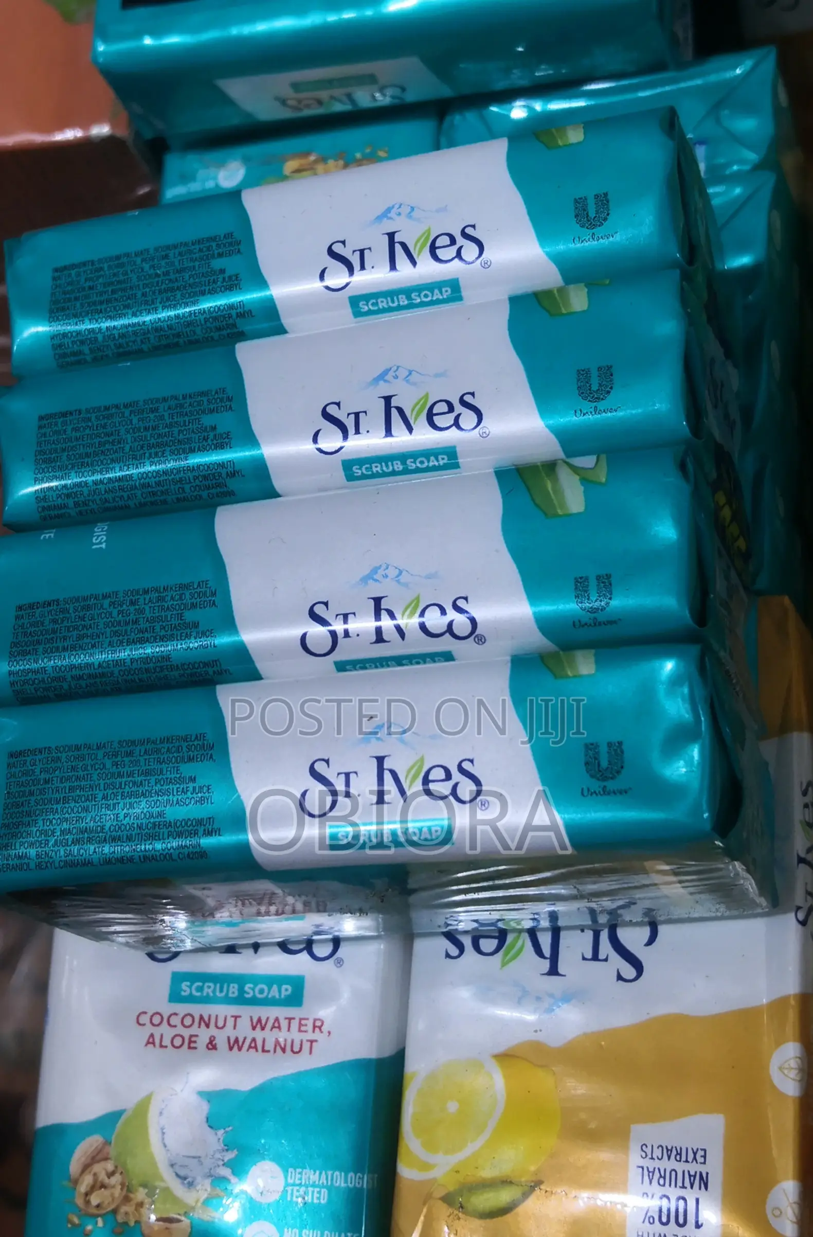St. Ives Scrub Soap (X4 Bars)