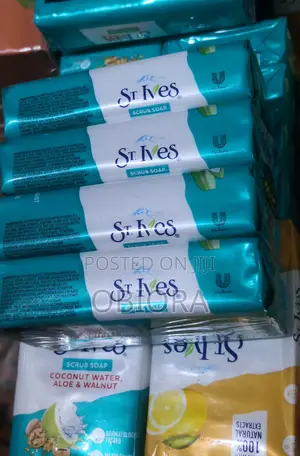 St. Ives Scrub Soap (X4 Bars)