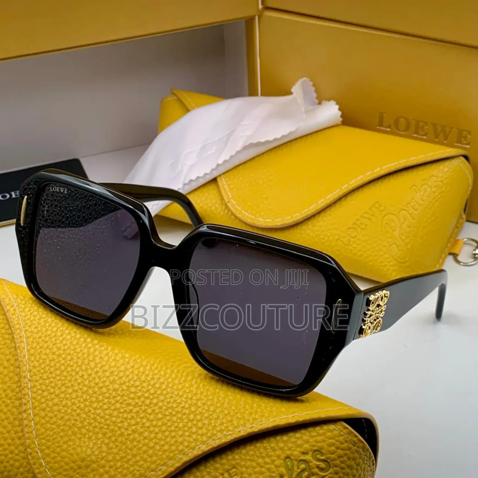 Original Loewe Black Sunglasses