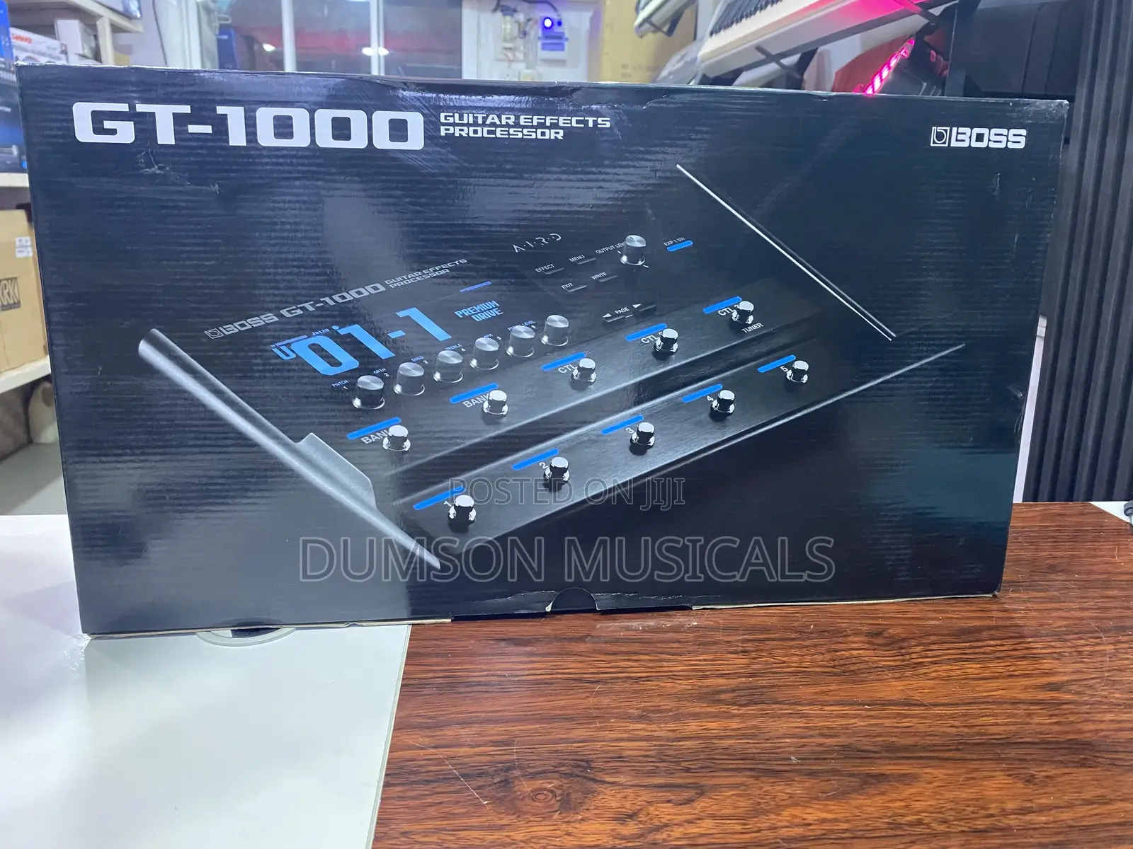 Boss Gt-1000 Bass and Lead Guitar Processor Multi-Effects Pedal