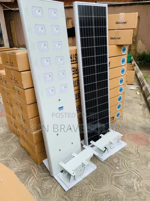 100w Wakatek All-in-one Solar Street Light Available Stock