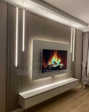 10x10 Luxury Tv Console – Elegant Living Room Design