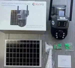 Dual Lens PTZ Sim Enabled Solar Camera