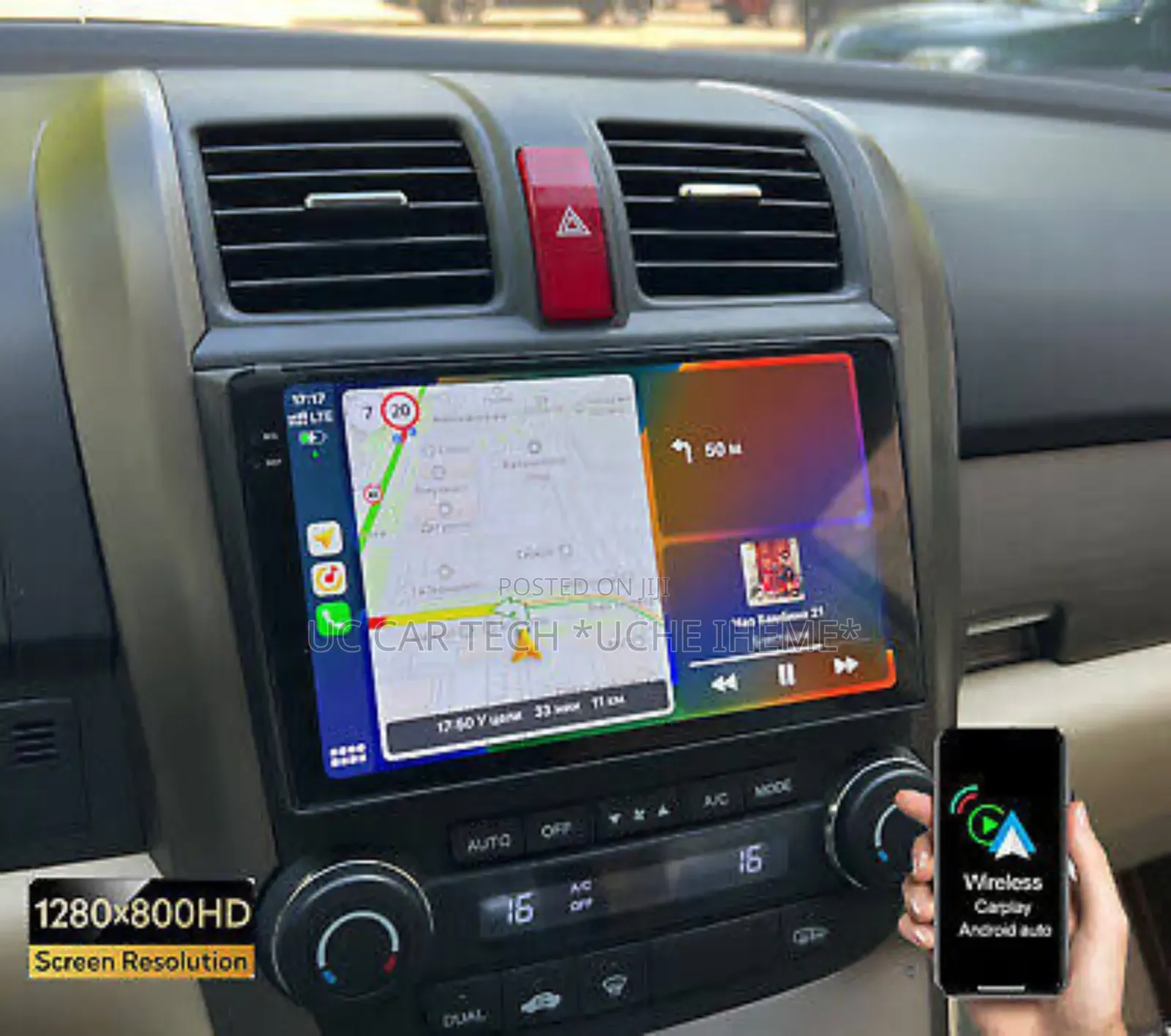Honda Cr-v 2007-2012 Android Screen