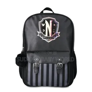 Wednesday Never More 17" Backpack -School Bag