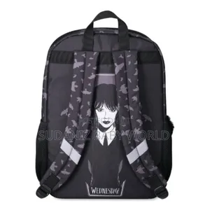 Wednesday Never More 17" Backpack -School Bag